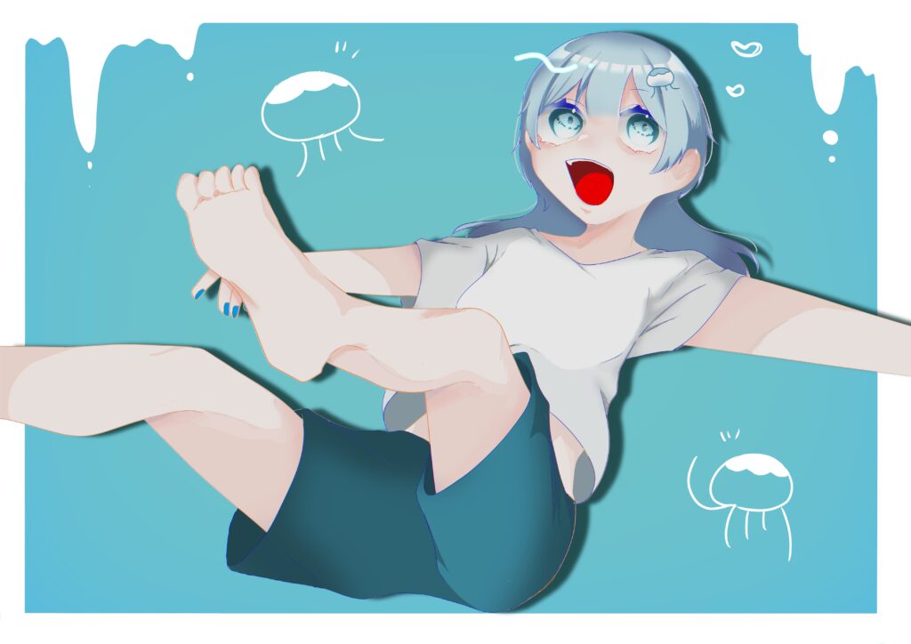 くらげと一緒